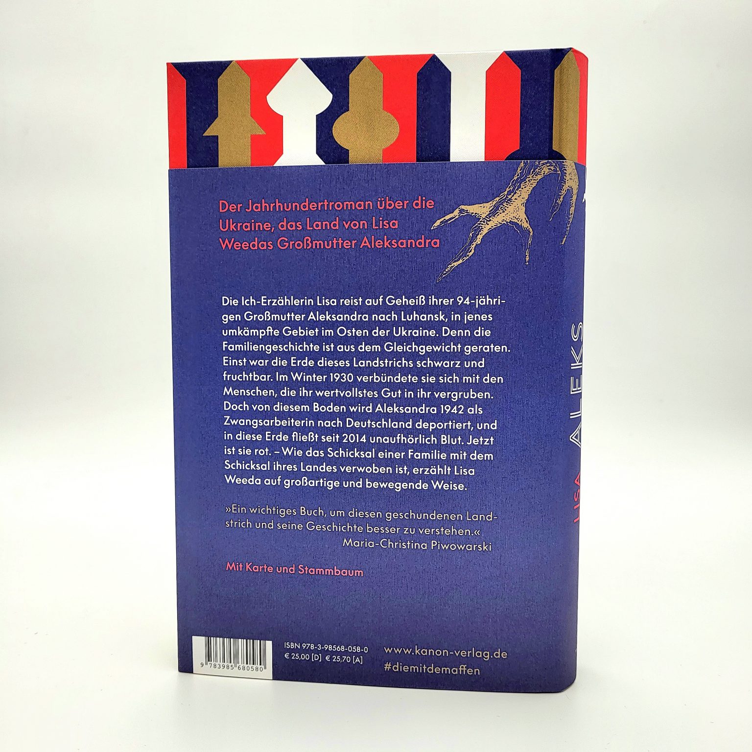 Lisa Weeda Aleksandra Kanon Verlag